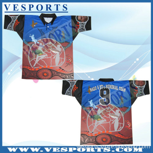 Cheap Wholesale Short Sleeve Slim Fit Rugby Jersey